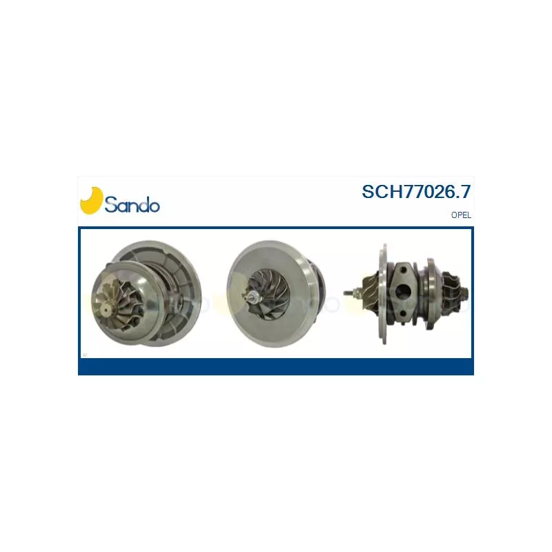 Groupe carter, turbocompresseur SANDO SCH77026.7