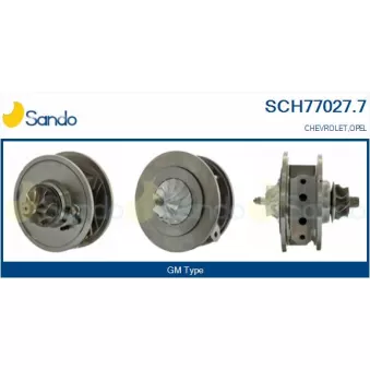 Groupe carter, turbocompresseur SANDO SCH77027.7