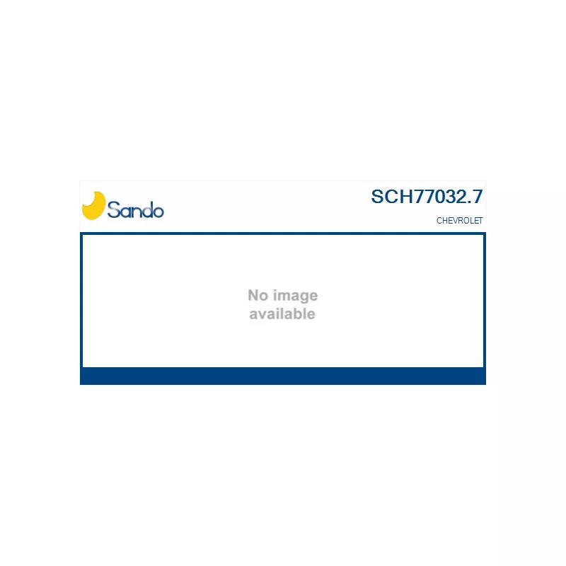 Groupe carter, turbocompresseur SANDO SCH77032.7