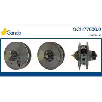 Groupe carter, turbocompresseur SANDO SCH77036.0
