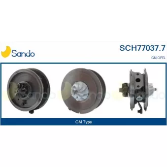 Groupe carter, turbocompresseur SANDO SCH77037.7