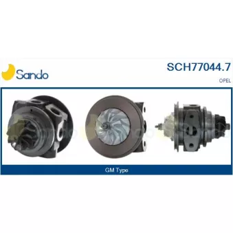 Groupe carter, turbocompresseur SANDO SCH77044.7