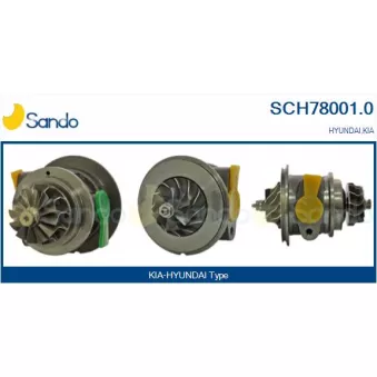 Groupe carter, turbocompresseur SANDO SCH78001.0