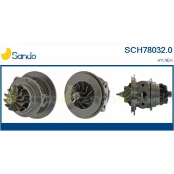 Groupe carter, turbocompresseur SANDO SCH78032.0