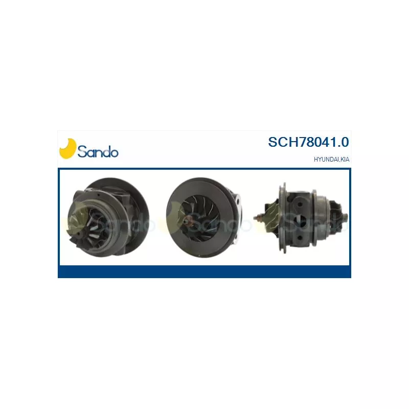 Groupe carter, turbocompresseur SANDO SCH78041.0