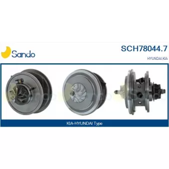 Groupe carter, turbocompresseur SANDO SCH78044.7