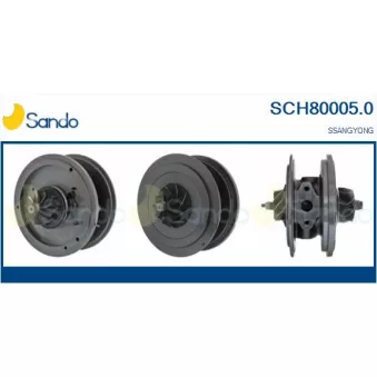 Groupe carter, turbocompresseur SANDO SCH80005.0