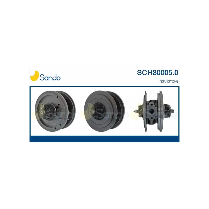 Groupe carter, turbocompresseur SANDO SCH80005.0