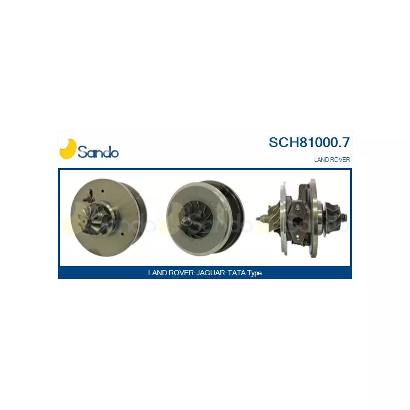 Groupe carter, turbocompresseur SANDO SCH81000.7