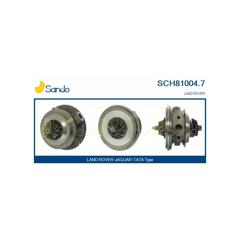 Groupe carter, turbocompresseur SANDO SCH81004.7