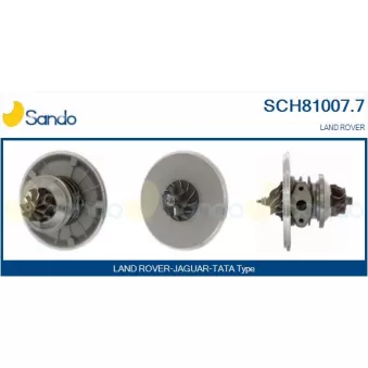 Groupe carter, turbocompresseur SANDO SCH81007.7