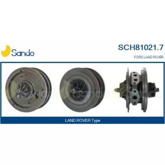 Groupe carter, turbocompresseur SANDO SCH81021.7