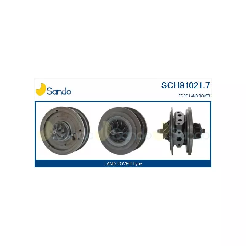 Groupe carter, turbocompresseur SANDO SCH81021.7