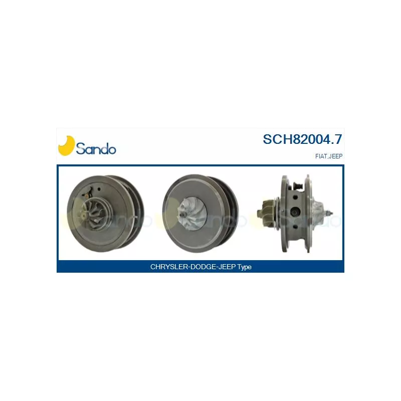 Groupe carter, turbocompresseur SANDO SCH82004.7