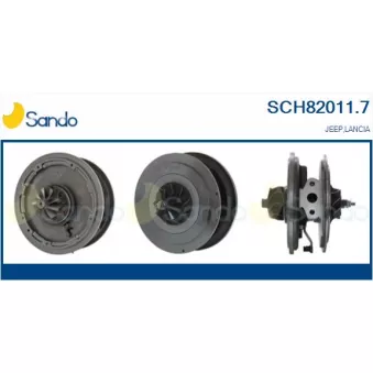 Groupe carter, turbocompresseur SANDO SCH82011.7