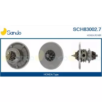 Groupe carter, turbocompresseur SANDO