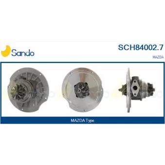 Groupe carter, turbocompresseur SANDO