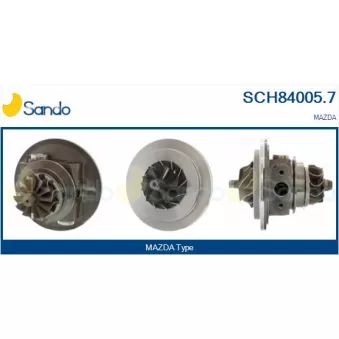 Groupe carter, turbocompresseur SANDO