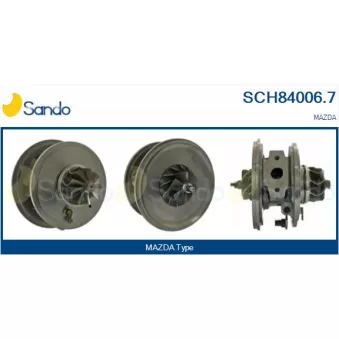 Groupe carter, turbocompresseur SANDO SCH84006.7