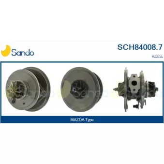 Groupe carter, turbocompresseur SANDO SCH84008.7