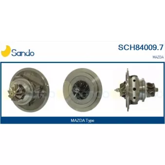 Groupe carter, turbocompresseur SANDO SCH84009.7