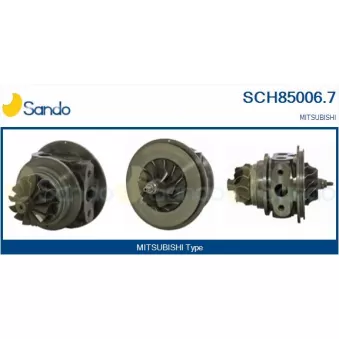 Groupe carter, turbocompresseur SANDO SCH85006.7