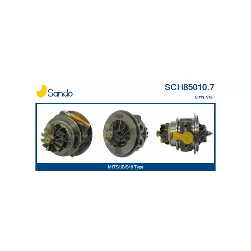 Groupe carter, turbocompresseur SANDO SCH85010.7