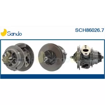 Groupe carter, turbocompresseur SANDO SCH86026.7