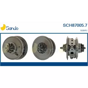Groupe carter, turbocompresseur SANDO SCH87005.7