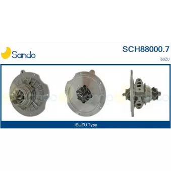 Groupe carter, turbocompresseur SANDO SCH88000.7