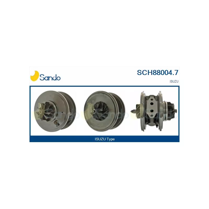 Groupe carter, turbocompresseur SANDO SCH88004.7