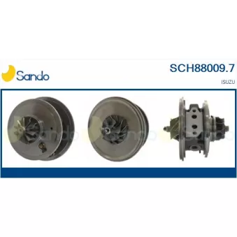 Groupe carter, turbocompresseur SANDO SCH88009.7