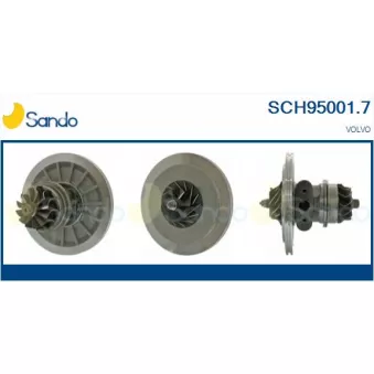 Groupe carter, turbocompresseur SANDO SCH95001.7