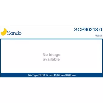 Poulie, alternateur SANDO SCP90218.0