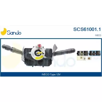 Commutateur de colonne de direction SANDO SCS61001.1