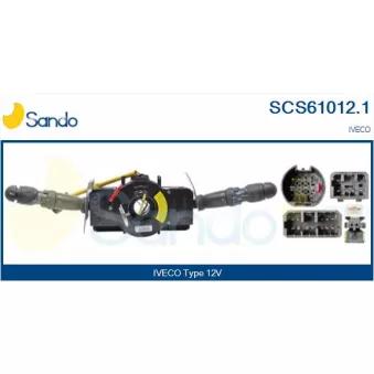 Commutateur de colonne de direction SANDO SCS61012.1