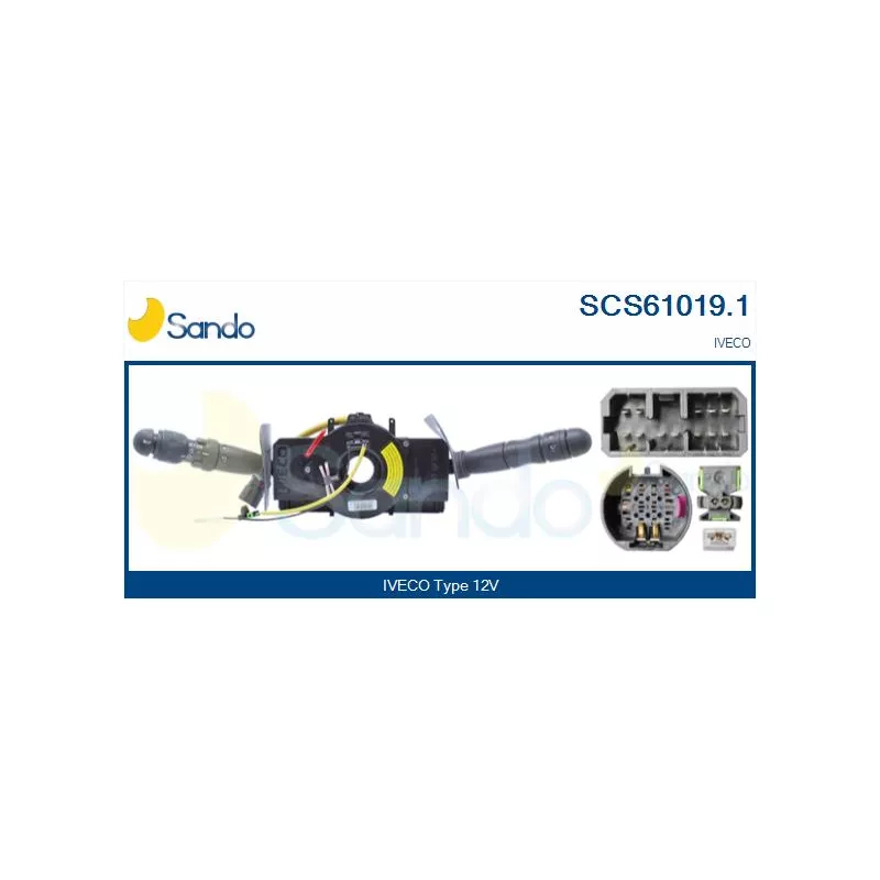 Commutateur de colonne de direction SANDO SCS61019.1