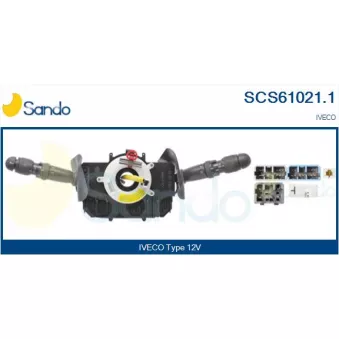 Commutateur de colonne de direction SANDO SCS61021.1