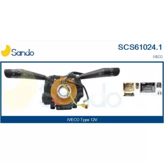 Commutateur de colonne de direction SANDO SCS61024.1