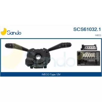 Commutateur de colonne de direction SANDO SCS61032.1