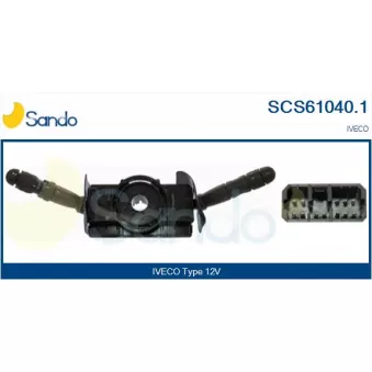 Commutateur de colonne de direction SANDO SCS61040.1