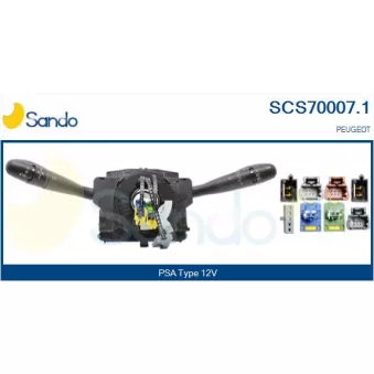 Commutateur de colonne de direction SANDO SCS70007.1