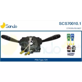 Commutateur de colonne de direction SANDO SCS70010.1