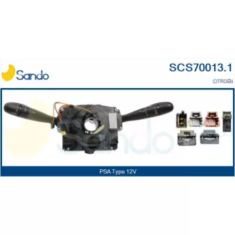 Commutateur de colonne de direction SANDO SCS70013.1