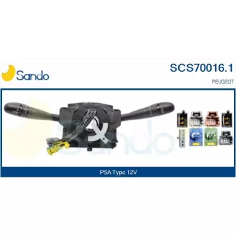 Commutateur de colonne de direction SANDO SCS70016.1