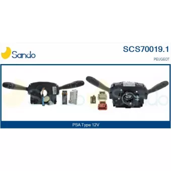 Commutateur de colonne de direction SANDO SCS70019.1