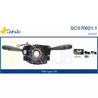 Commutateur de colonne de direction SANDO SCS70021.1