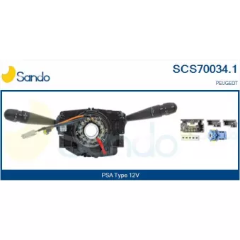 Commutateur de colonne de direction SANDO SCS70034.1