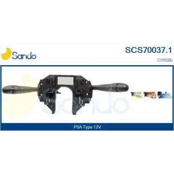 Commutateur de colonne de direction SANDO SCS70037.1