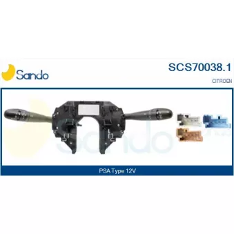 Commutateur de colonne de direction SANDO SCS70038.1